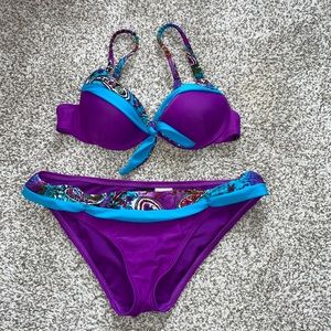 Purple bikini
